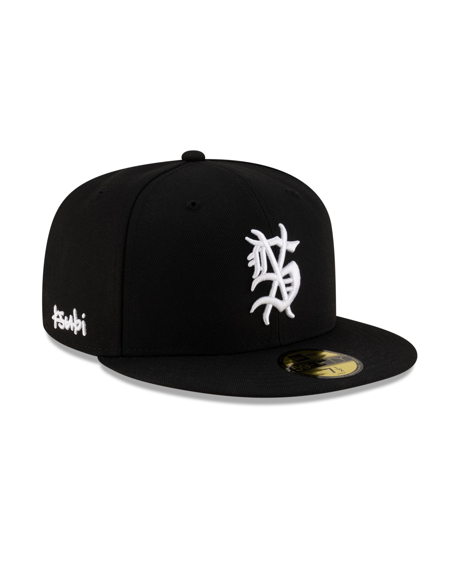KSUBI X NEW ERA 59FIFTY FITTED CAP BLACK