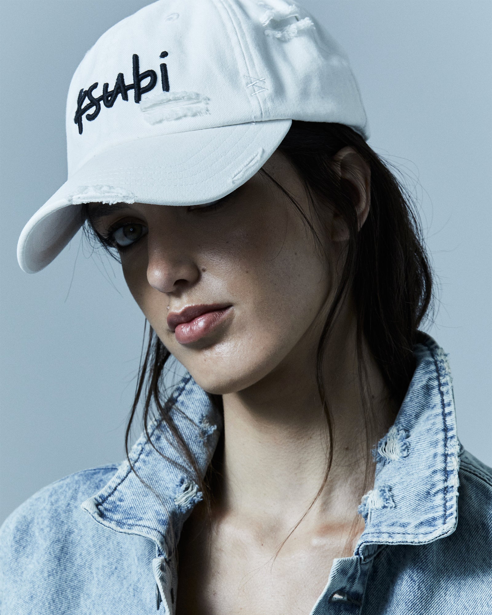 1999 LOFI CAP ECRU TRASHED HEADWEAR