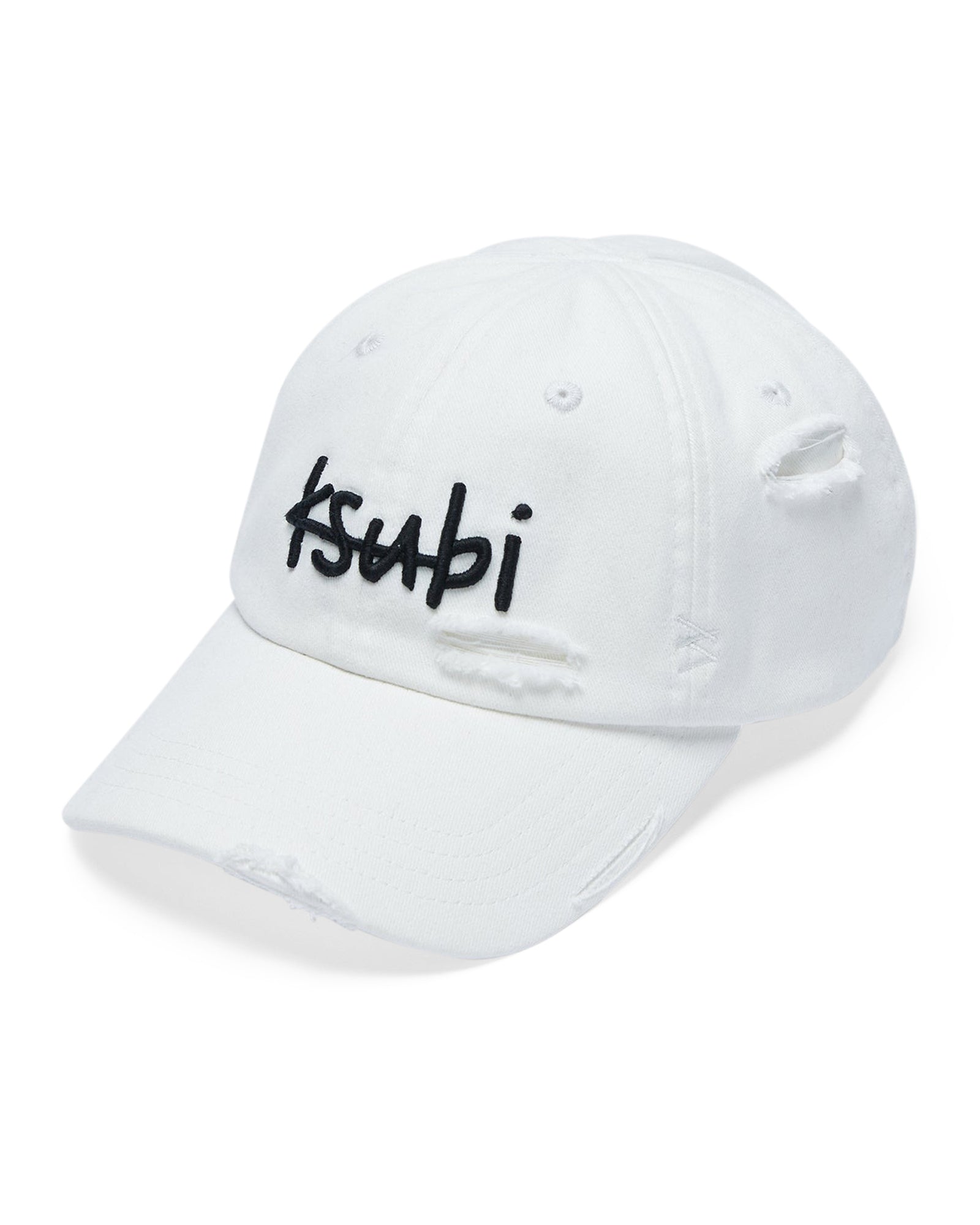  1999 LOFI CAP ECRU TRASHED HEADWEAR