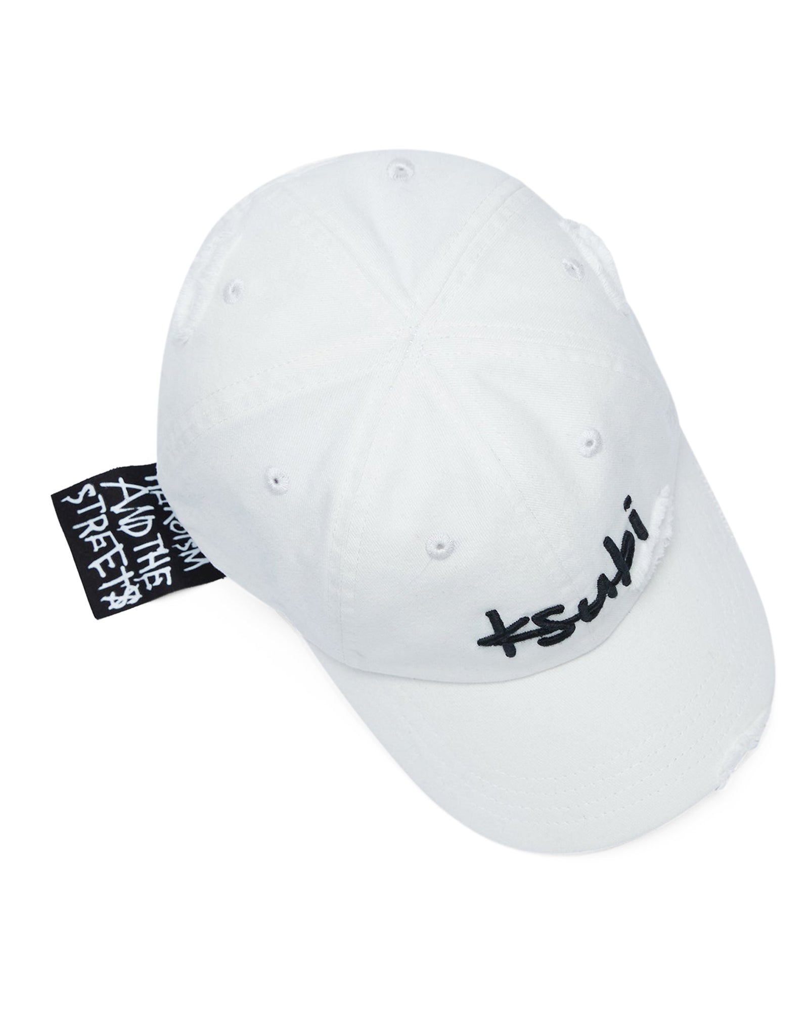  1999 LOFI CAP ECRU TRASHED HEADWEAR