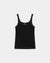 WOMENS  ARISE TANK TOP BLACK FITTED FASHION TOPS