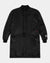 MENS  COSY BOY JACKET BLACK OVERSIZED JACKETS