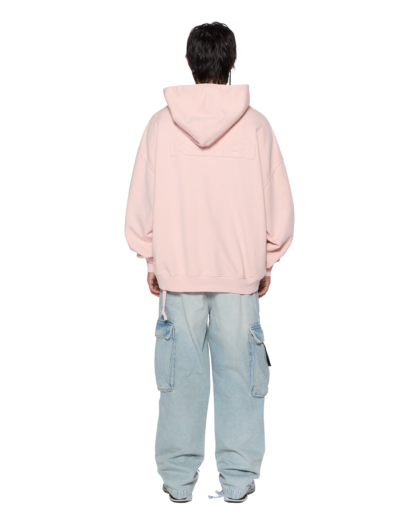 MENS  INTRUDER EKCESS HOODIE MAGNOLIA OVERSIZED FLEECE