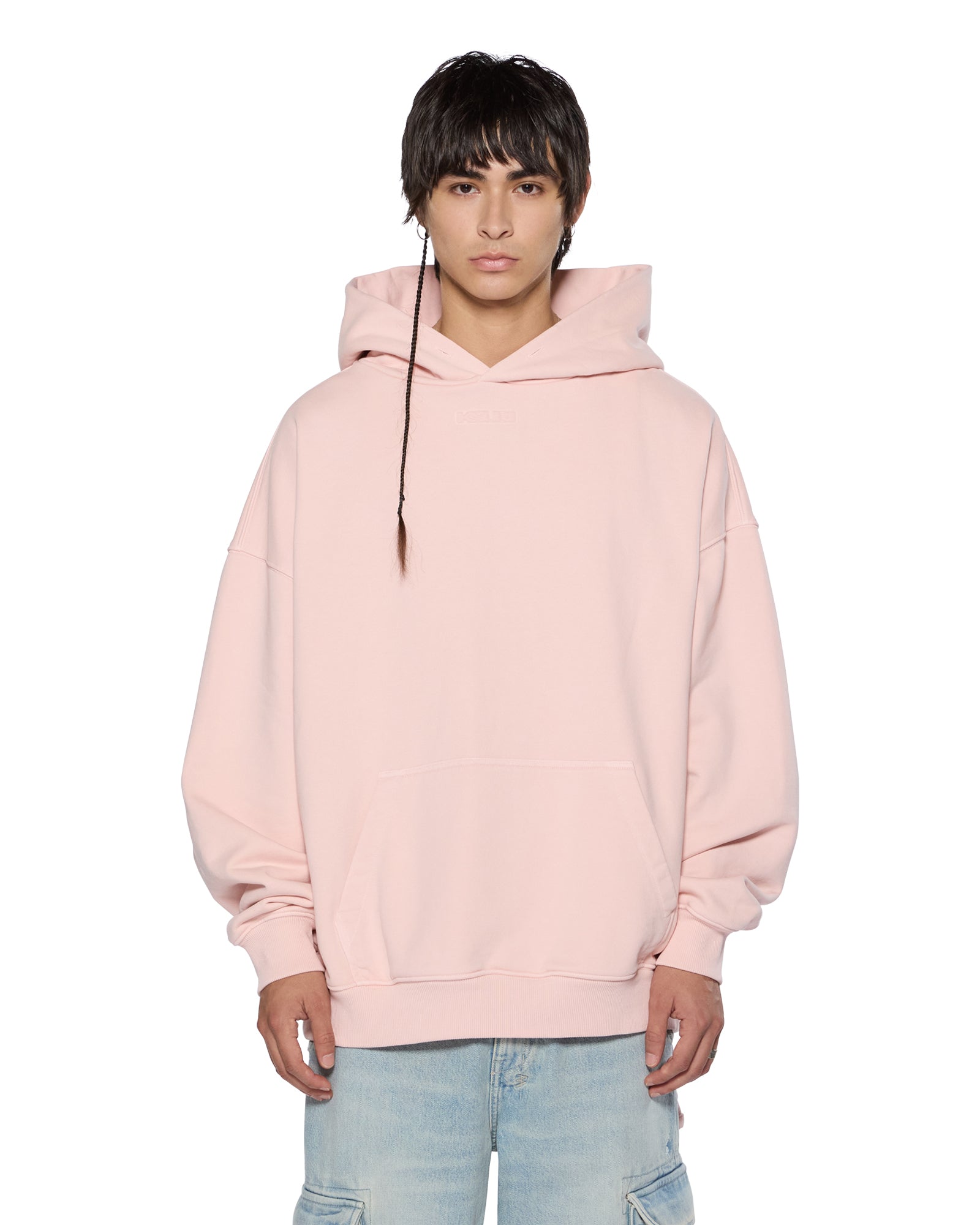 MENS INTRUDER EKCESS HOODIE MAGNOLIA OVERSIZED FLEECE