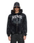 MENS  KSUBI X ALICE HOLLYWOOD GRAPHIC ZIP HOODIE BLACK JACKETS