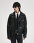 MENS  CAPITOL LEATHER JACKET BLACK REGULAR JACKETS
