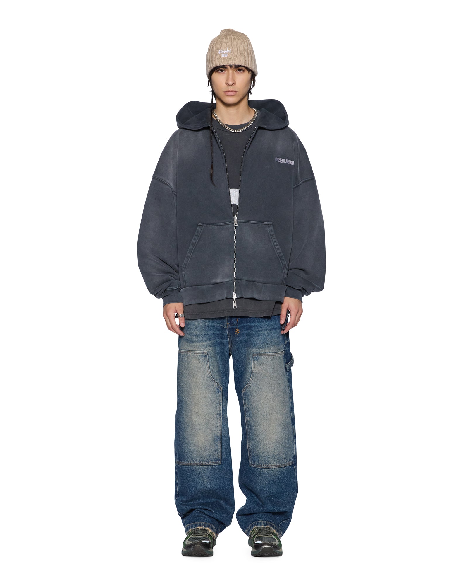 MENS MAXX OPERATOR PANT RODEO BAGGY DENIM JEANS