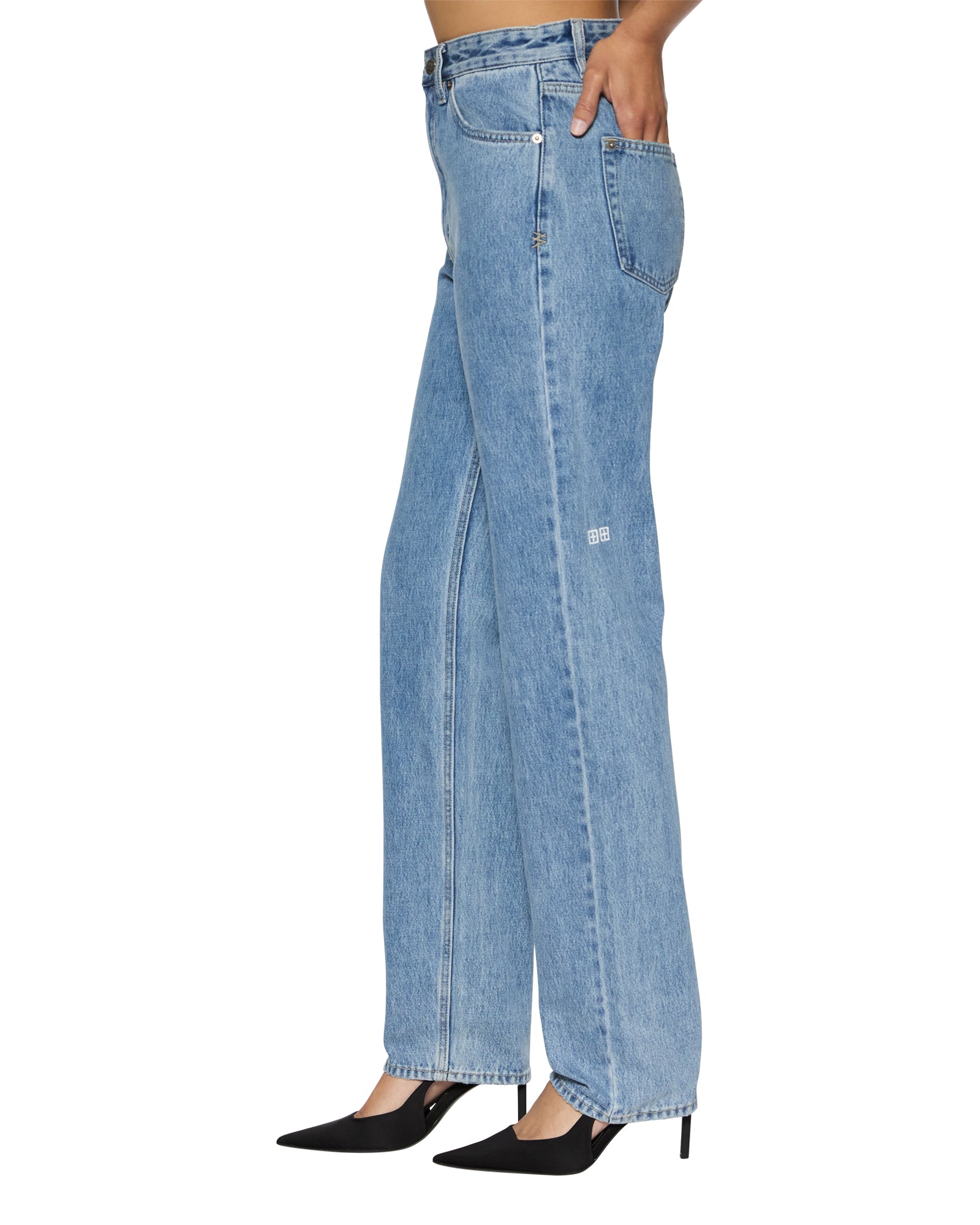 WOMENS  PLAYBACK AUTHENTIK STRAIGHT DENIM JEANS