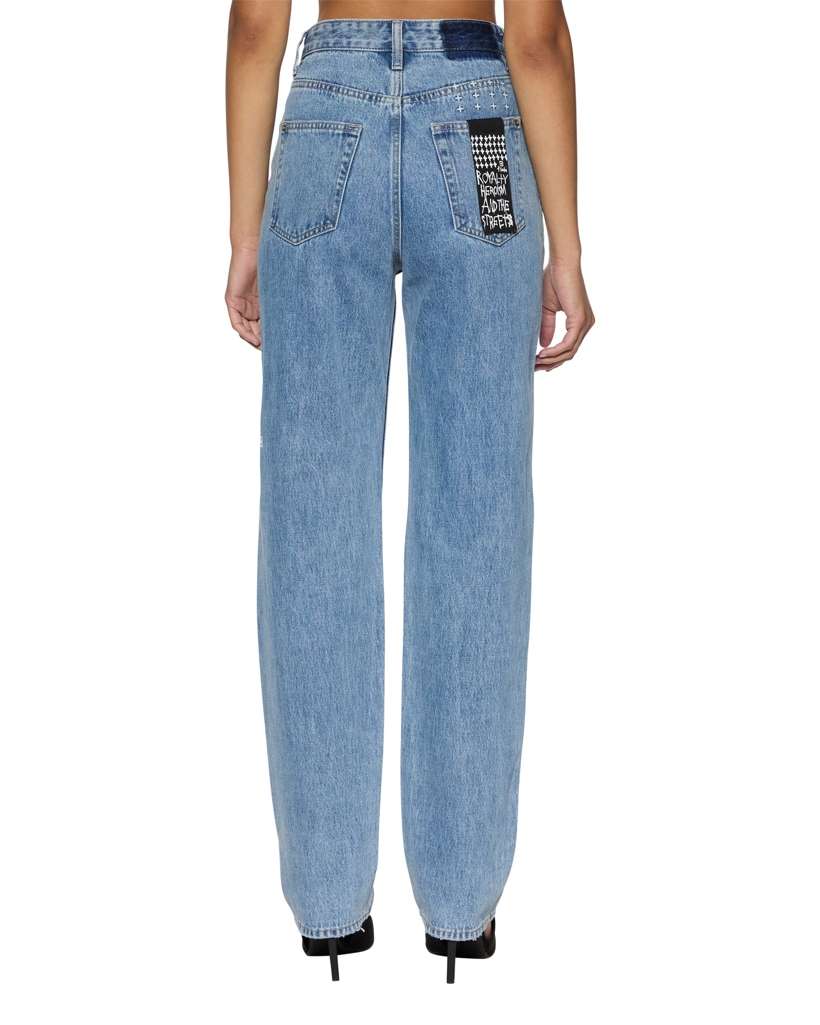 WOMENS  PLAYBACK AUTHENTIK STRAIGHT DENIM JEANS