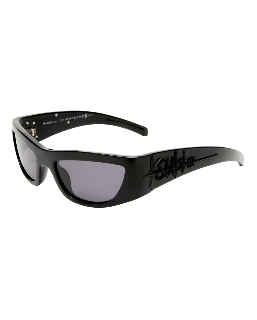 SLOANE SUNGLASSES BLACK EYEWEAR