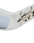  SLOANE SUNGLASSES METALLIC CHROME EYEWEAR