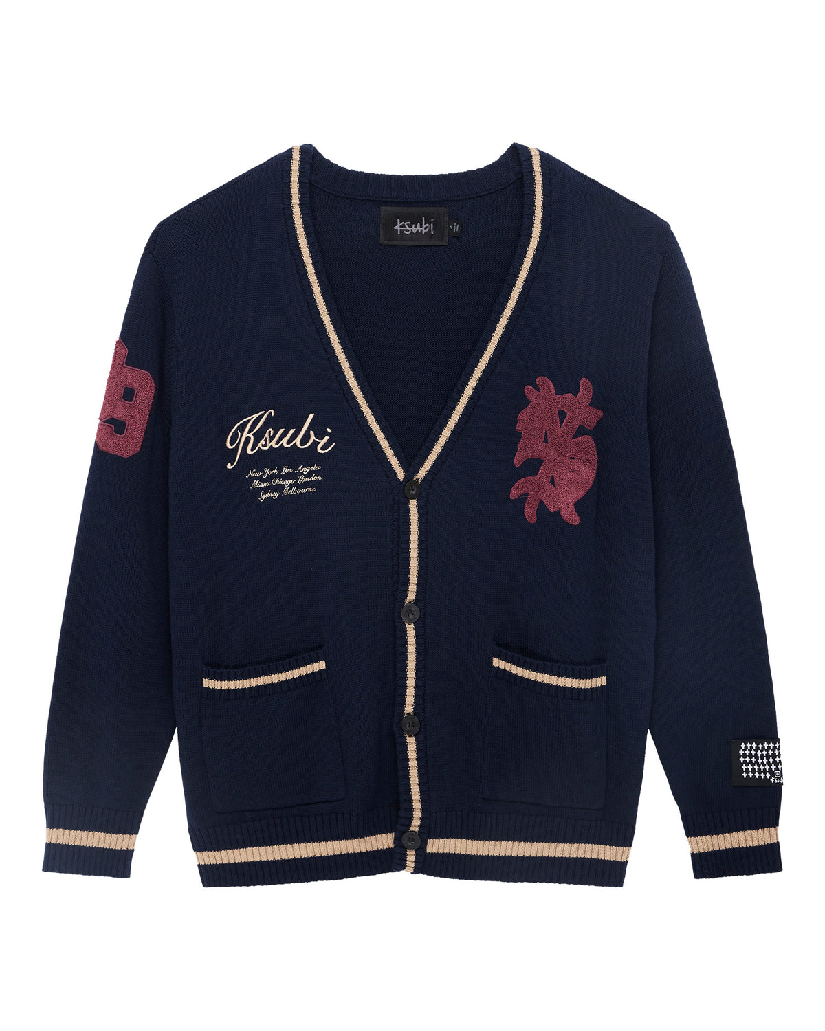 PLAYOFF CARDIGAN NAVY