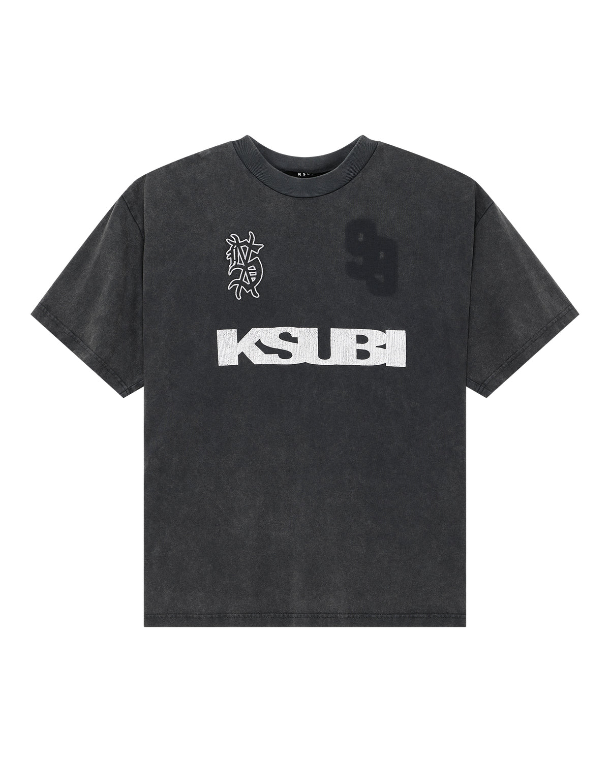 RUGGED EKCESS SS TEE BLASTED BLACK