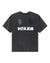 MENS  RUGGED EKCESS SS TEE BLASTED BLACK OVERSIZED TEES