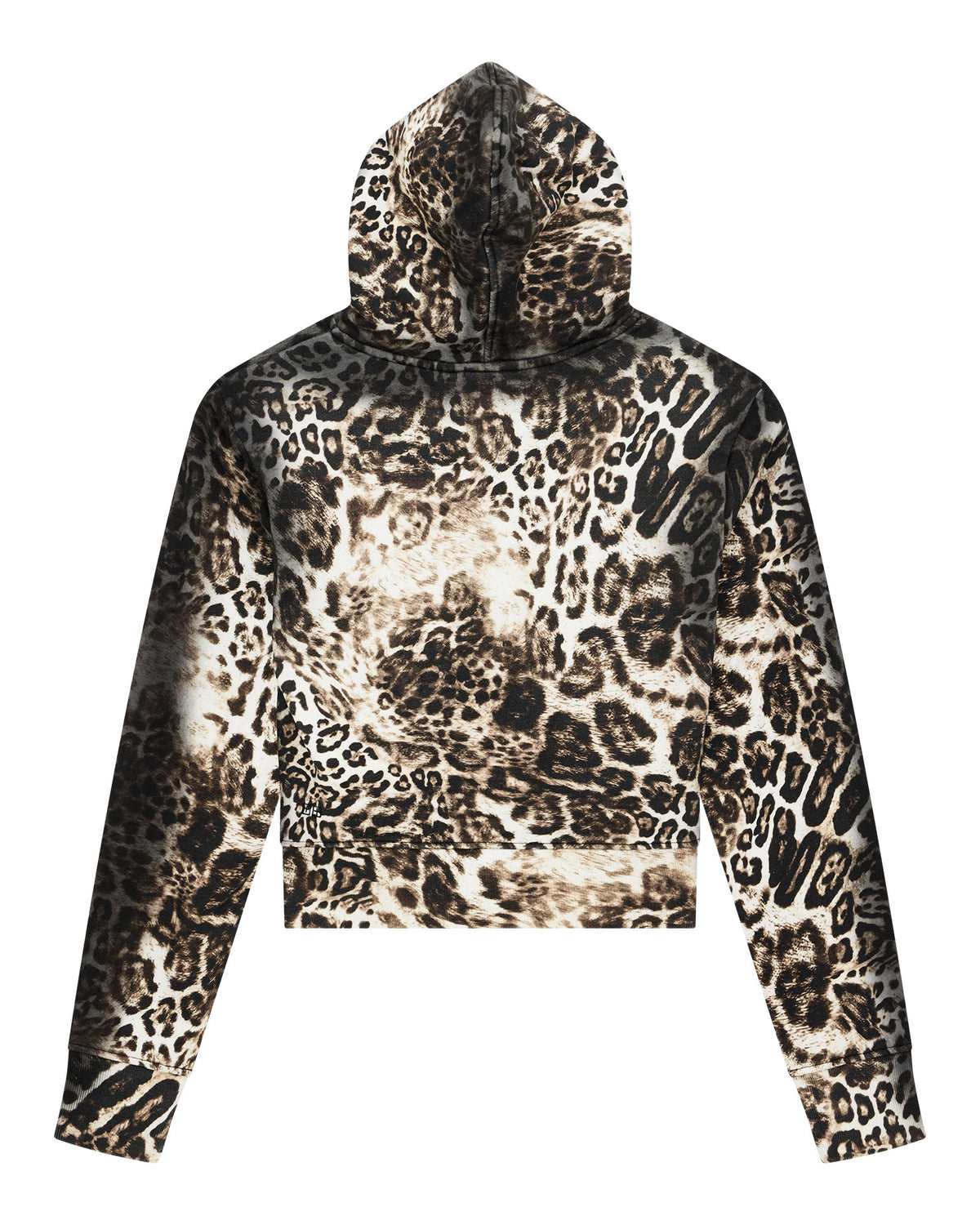 MOWALOLA ZIP HOODIE CHEETAH
