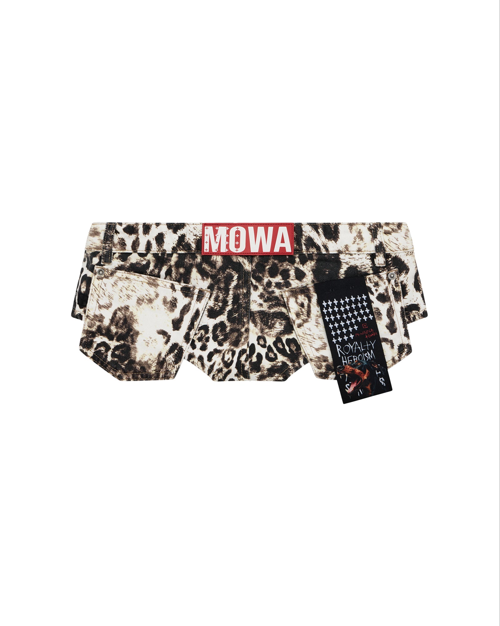 WOMENS  MOWALOLA HOT SHORT CHEETAH SLIM WALKSHORTS
