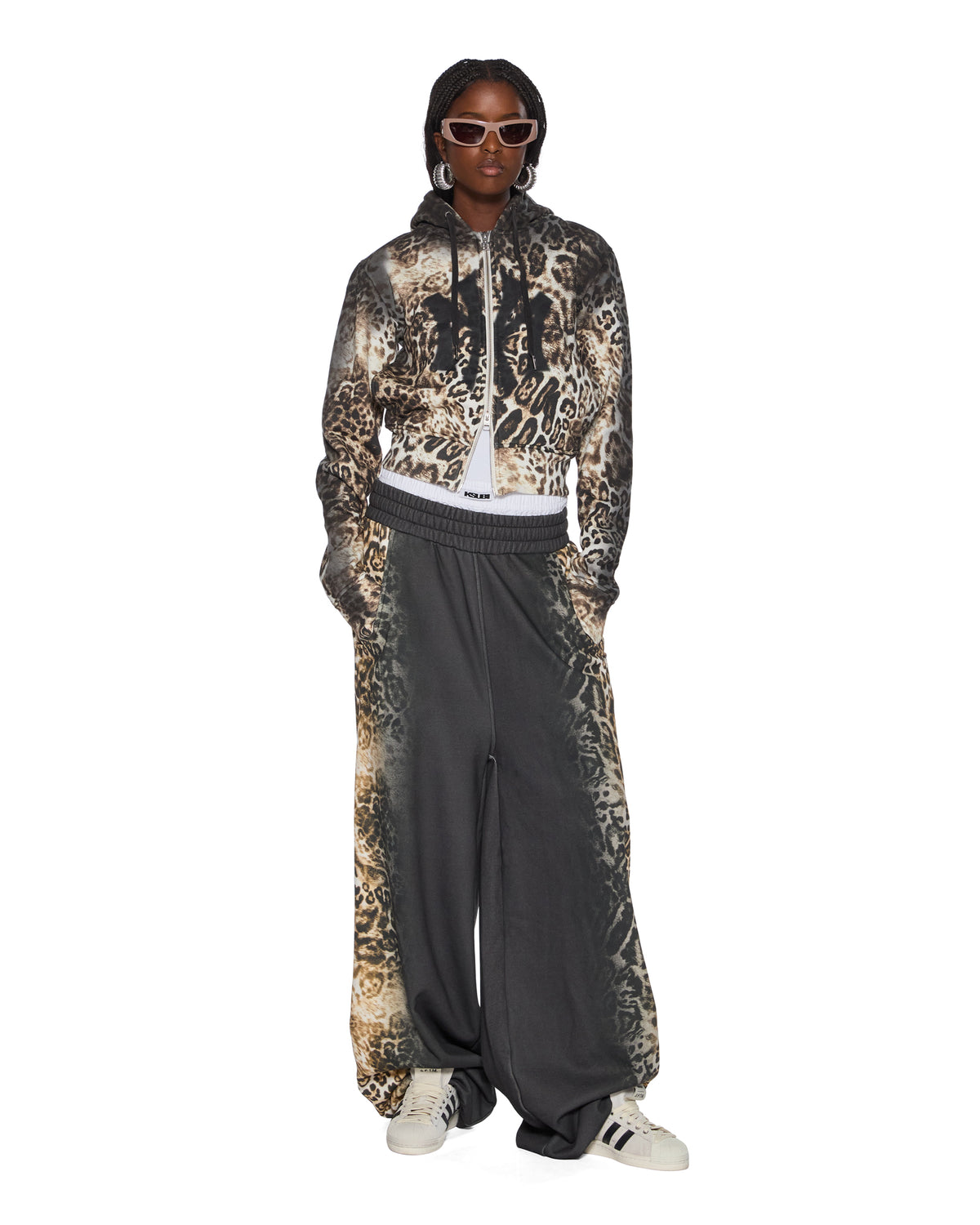 MOWALOLA TRAKPANT BLACK CHEETAH