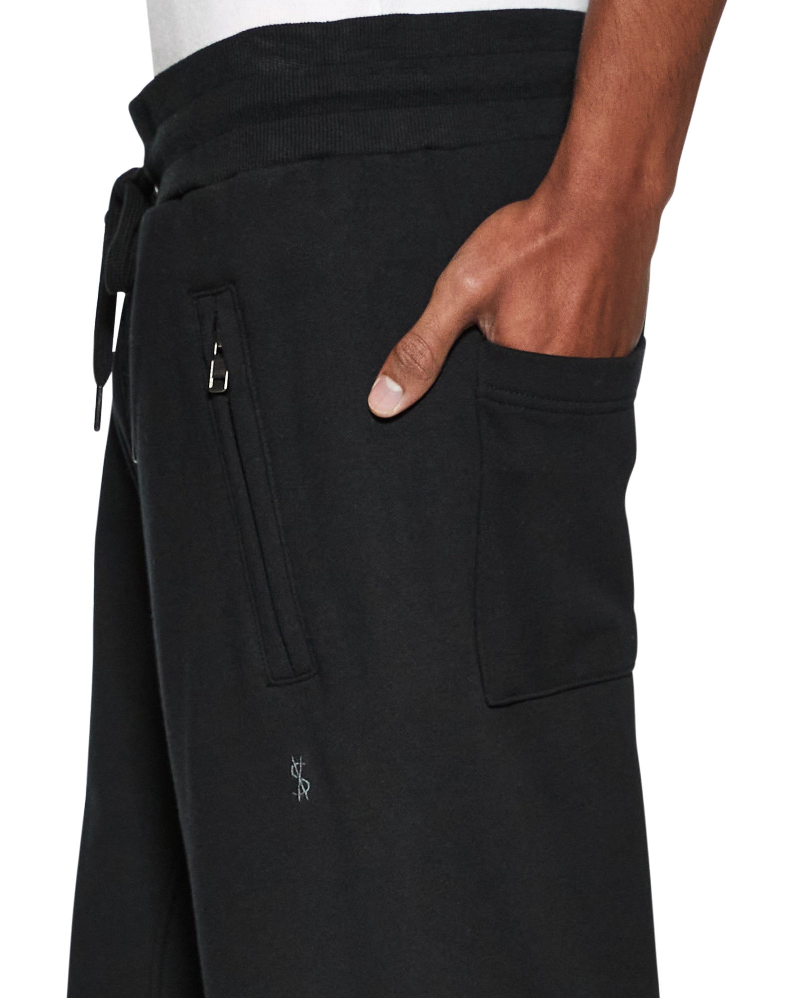 MENS 4 X 4 TRAK JET BLACK SLIM PANTS