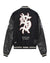 MENS  PLAYOFF VARSITY JACKET BLACK OVERSIZED JACKETS