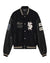 MENS  PLAYOFF VARSITY JACKET BLACK OVERSIZED JACKETS