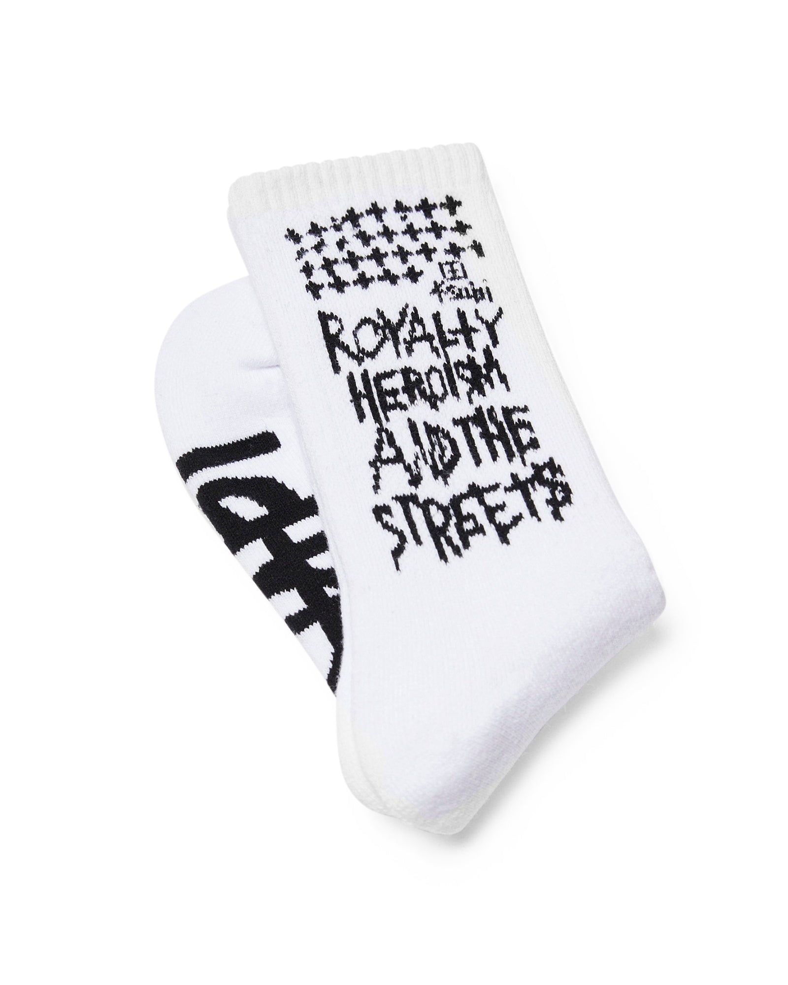  ROYALTY KSOCKS WHITE/BLACK ACCESSORIES