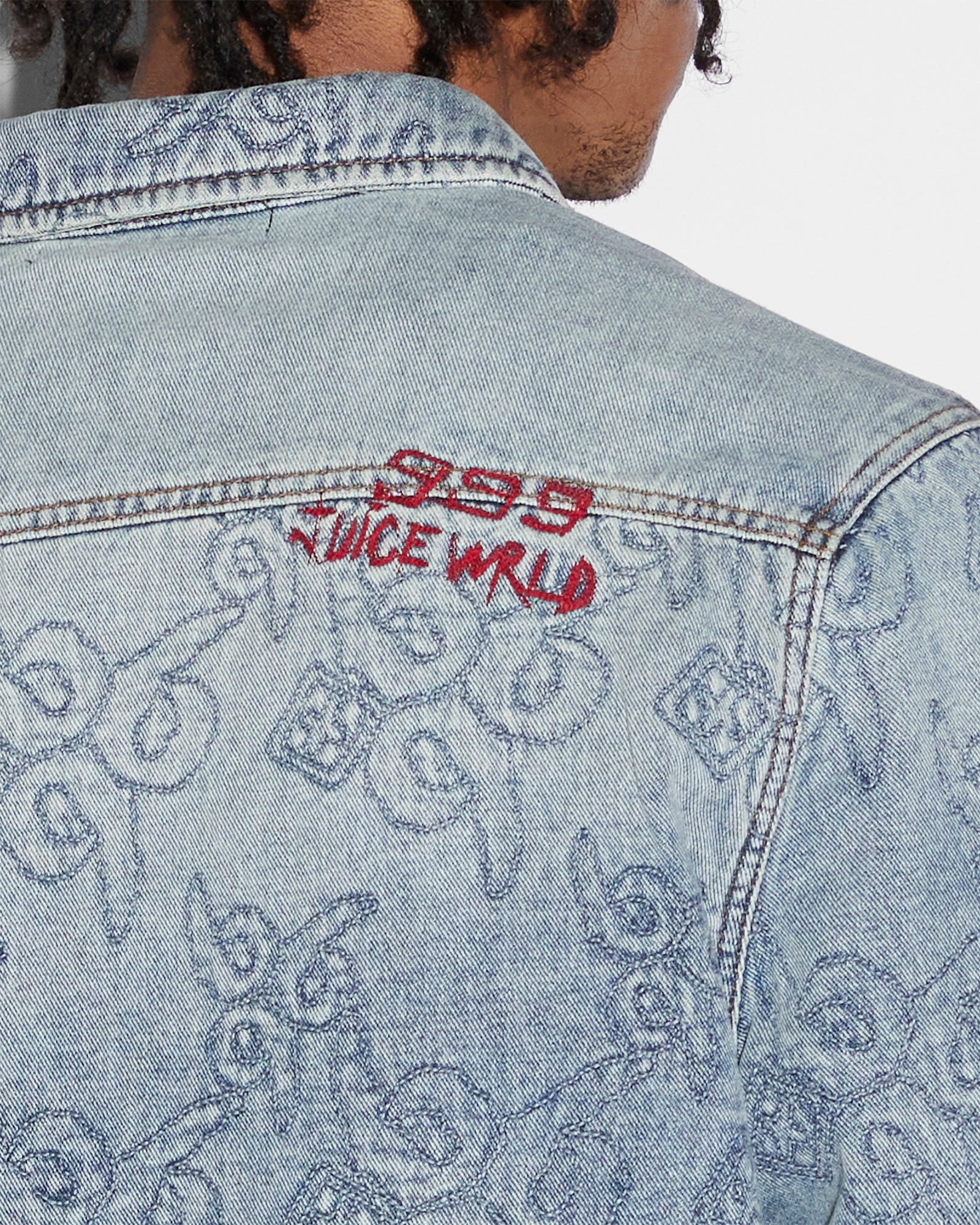 MENS  QUILTED LS SHIRT K9 STONED REGULAR SHIRTS