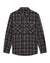 MENS  SNAKEBITE SHIRT CHECK CHARCOAL REGULAR SHIRTS