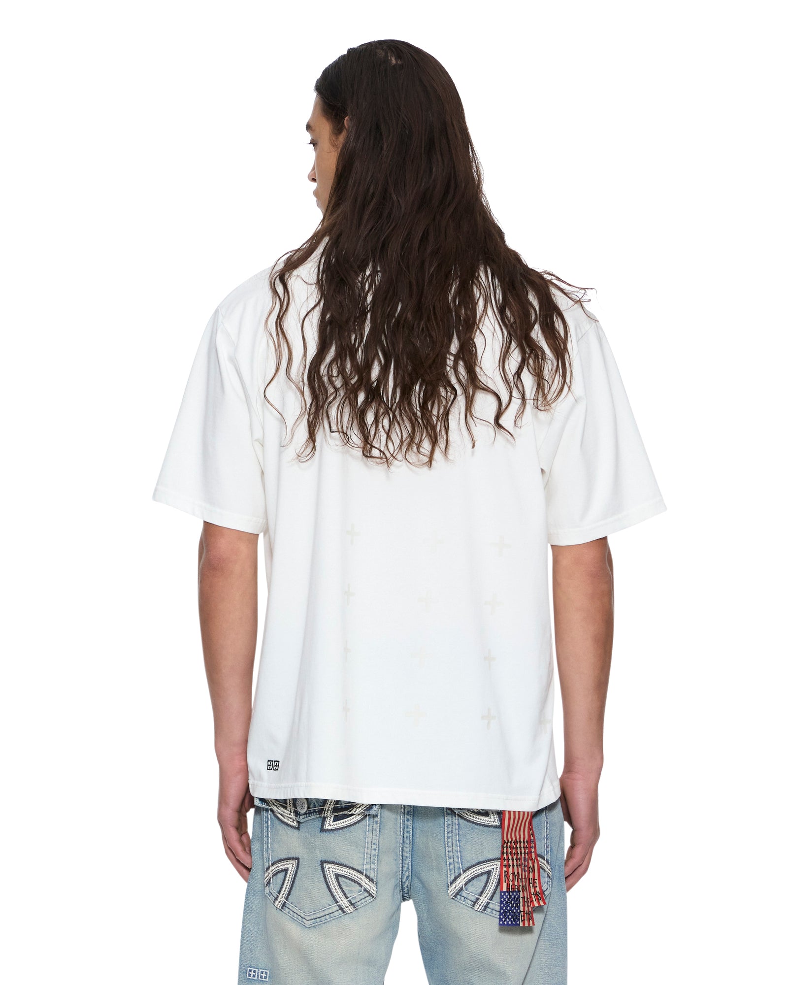 MENS KSUBI X ALICE HOLLYWOOD GRAPHIC TEE WHITE TEES