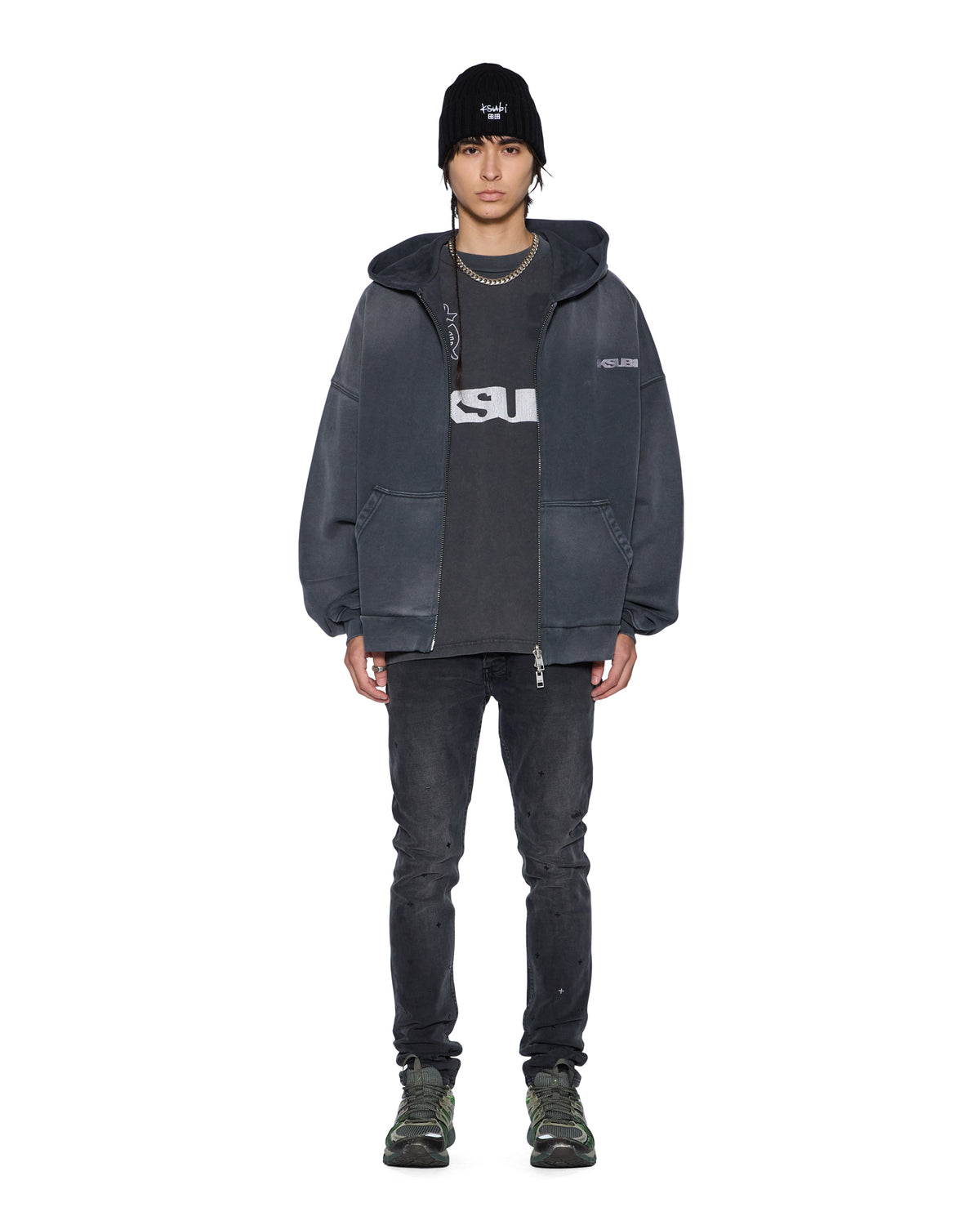 RUGGED EKCESS SS TEE BLASTED BLACK