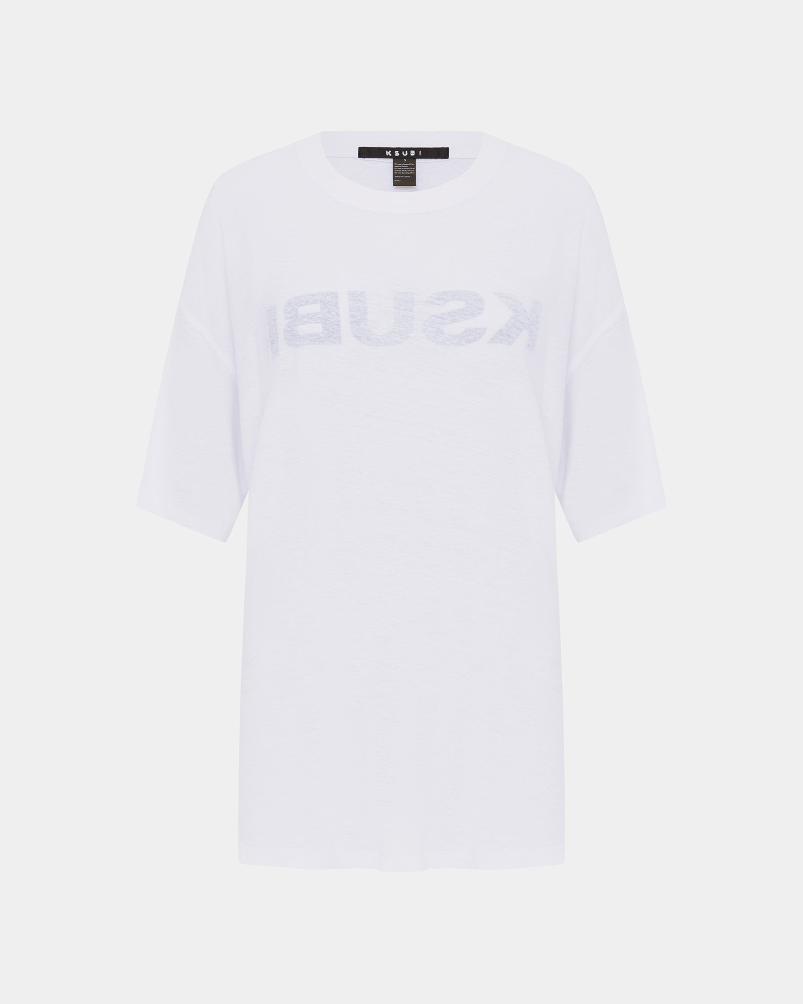 WOMENS  REVERSE IT OH G SS TEE WHITE OVERSIZED TEES
