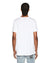 MENS  SEEING LINES SS TEE WHITE FITTED TEES