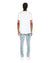 MENS  SEEING LINES SS TEE WHITE FITTED TEES