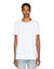 MENS  SEEING LINES SS TEE WHITE FITTED TEES