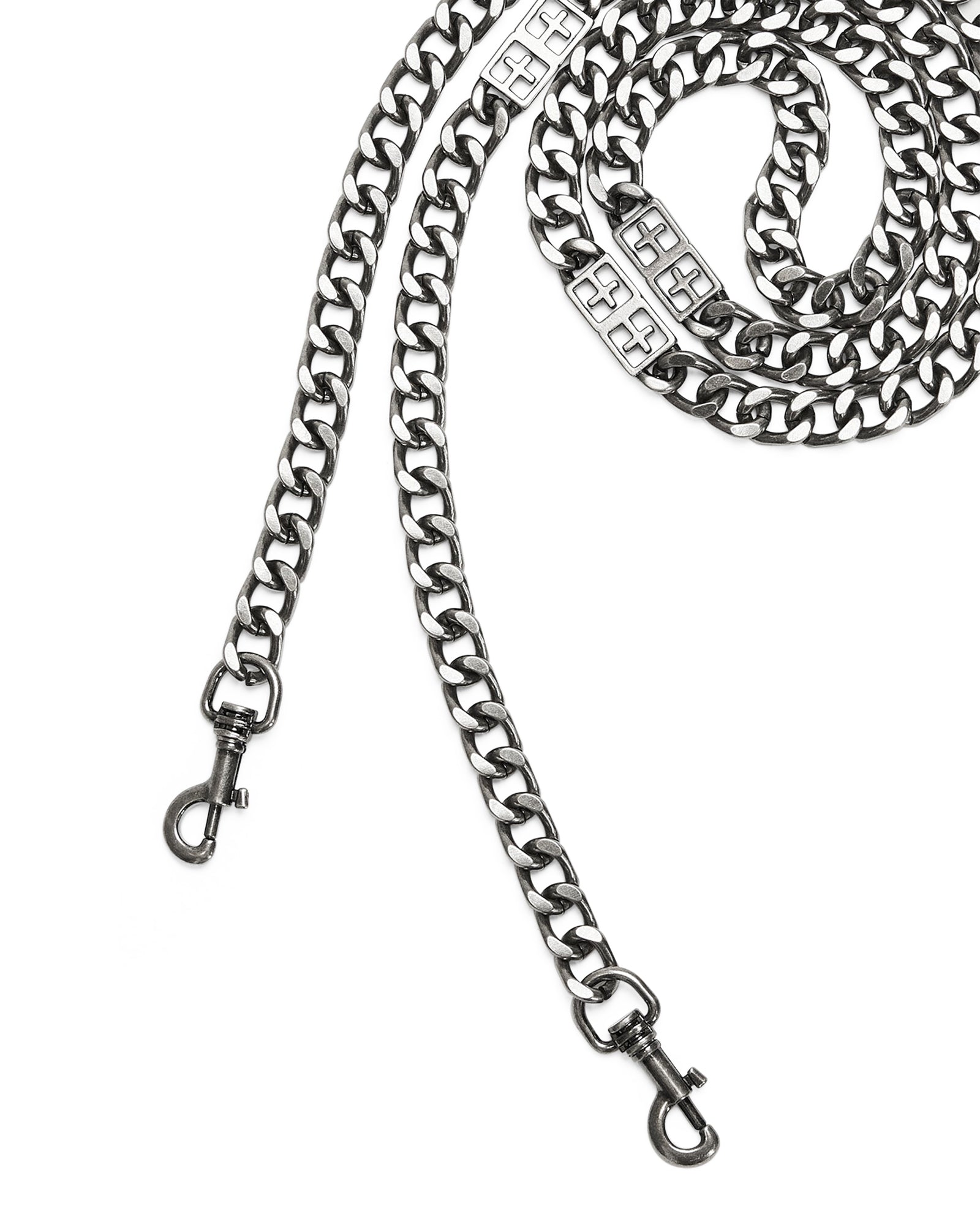 1999 SIGNATURE CHAIN STRAP ANTIQUE SILVER ACCESSORIES