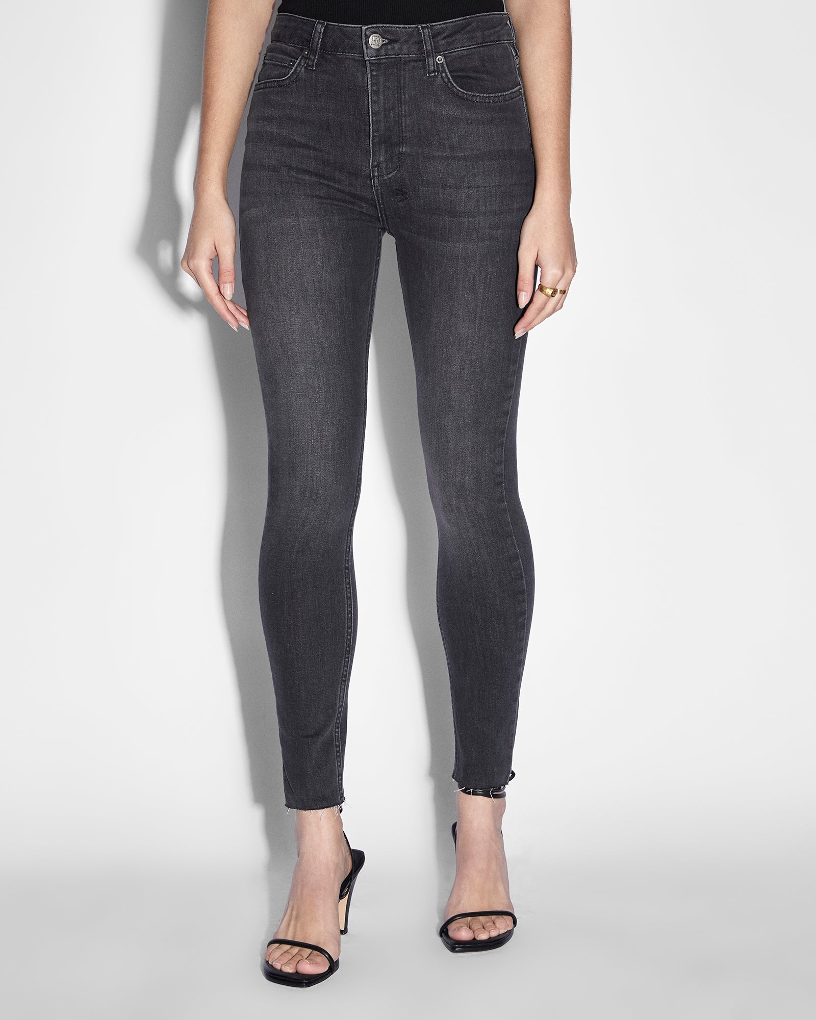 WOMENS  HI N WASTED DIABLO SKINNY DENIM JEANS