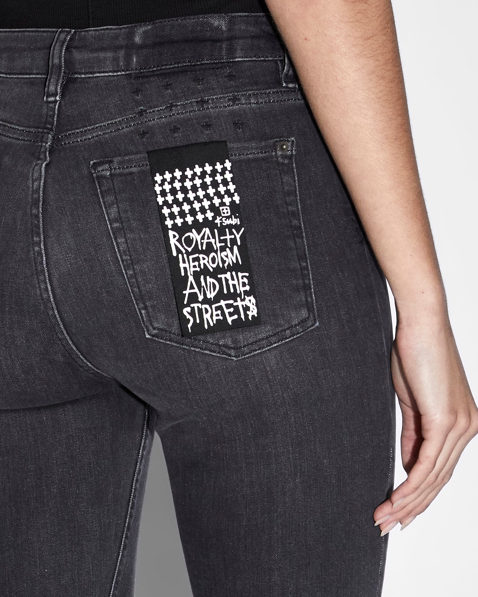 WOMENS  HI N WASTED DIABLO SKINNY DENIM JEANS