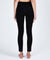 WOMENS  HI N WASTED PITCH BLACK SKINNY DENIM JEANS